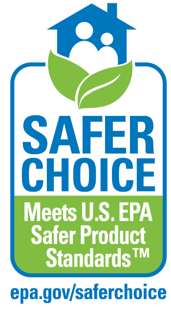 EPA Safer Choice label indicating the product meets U.S. EPA safer product standards.
